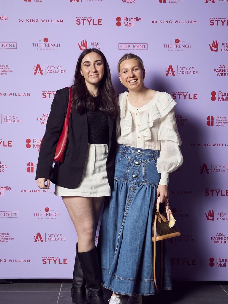 In Vogue: Guests at Adelaide Fashion Week at King’s Lane. Picture: Matt Loxton