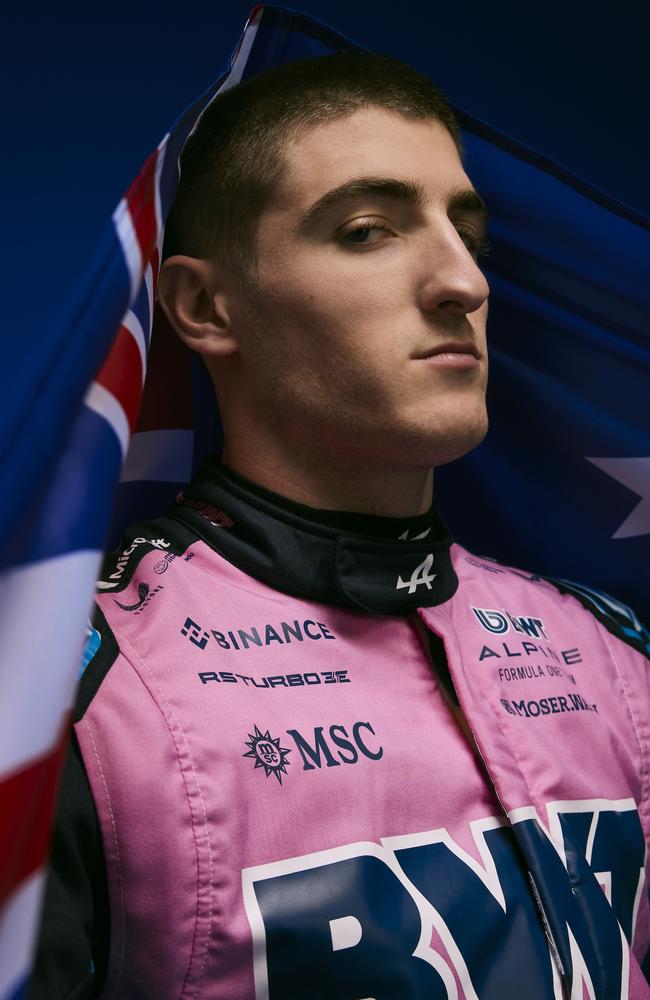 Jack Doohan will make his full-time Formula 1 debut for Alpine at the Australian Grand Prix. Photo: Alpine