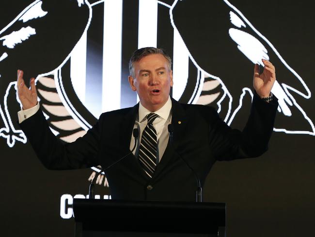 ‘Shocked and appalled’: Eddie McGuire has taken a swipe at ‘hysteria’ over Nathan Buckley.