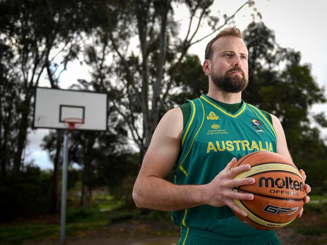 Progress Leader Sports Star, basketballer Patrick Lane. Picture: Penny Stephens