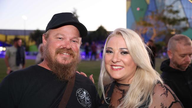 Ben Sutherland and Pia Carter at the Ministry of Sound Classical 2025 at HOTA for Gold Coast at Large. Picture, Portia Large.