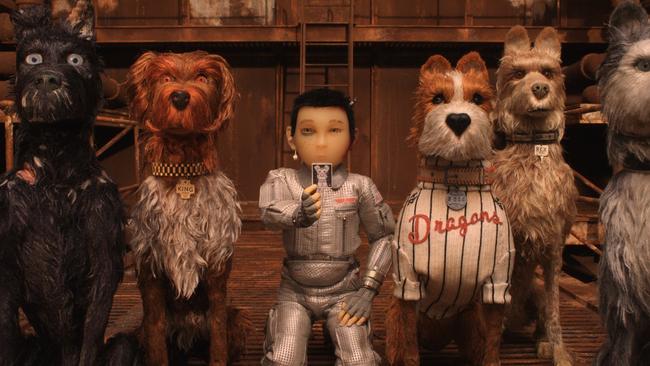 Wes Anderson + doggos = a mesmerising film. Picture: Fox Searchlight via AP