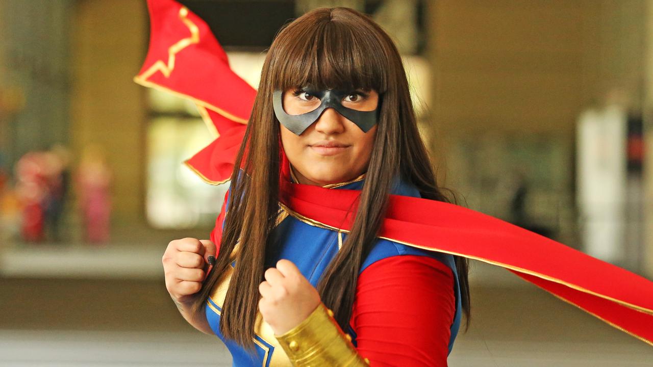 Bree Jones at the Oz Comic-Con from the Brisbane Exhibition & Convention Centre.  Picture: Zak Simmonds