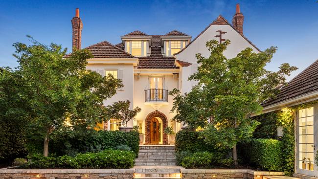 No. 4 Mernda Rd, Kooyong, set a new price record for the blue-chip suburb when it sold for $8.6m in March.