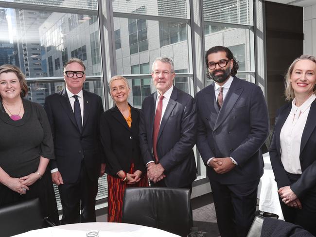 The National Domestic Violence Symposium was held inside the Family Court Building in Melbourne on Friday. Picture: David Crosling