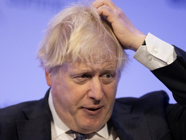 Former UK prime minister Boris Johnson reportedly has put his father forward for a knighthood. Picture: Getty<br/>