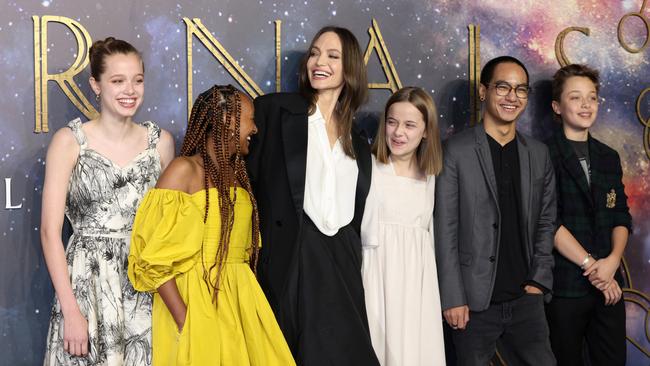 It’s believed Angelina Jolie shares a much closer bond with the estranged couple’s children. Photo: Tim P. Whitby/Getty Images.