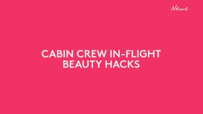 In-flight beauty hacks