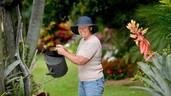 Natalie Pace is opening her Rollingstone garden up to the public this Saturday to support a childrens' cancer charity. Picture: Evan Morgan