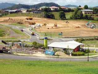 THE Hundred Hills estate at Murwillumbah where a new display home centre is planned. 