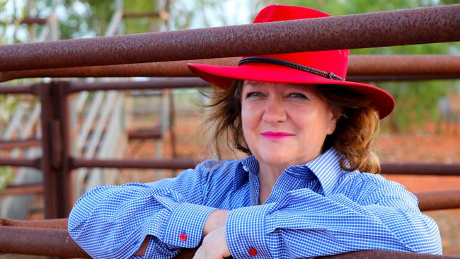 Billionaire beef baron Gina Rinehart.