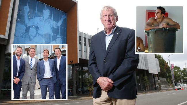 League great Steve Mortimer at the new NSWRL Centre of Excellence.