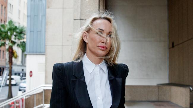 Linda Rogan outside the Federal Court last week. Picture: Nikki Short