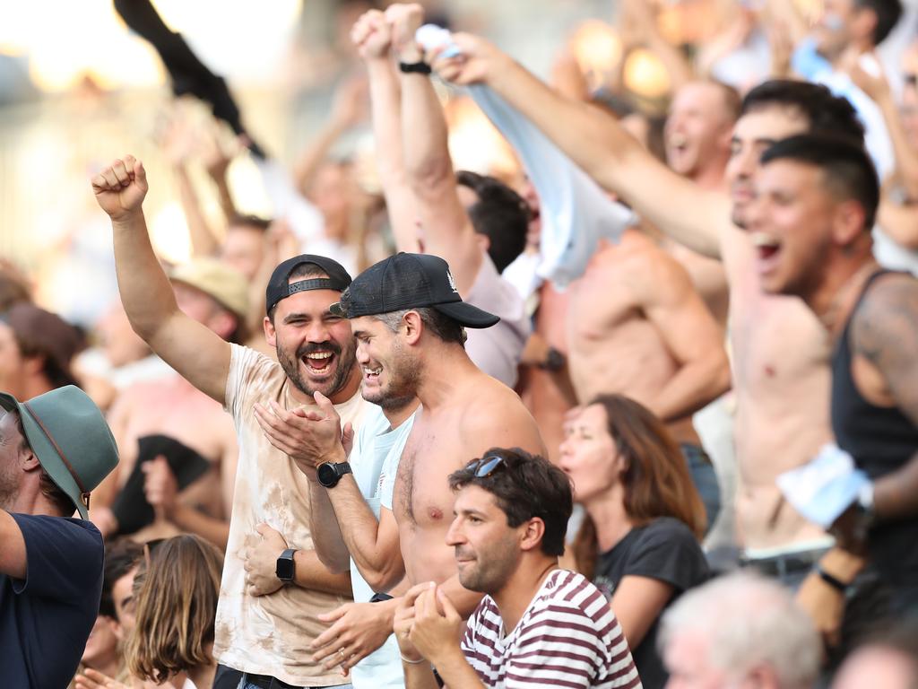 Argentinian fans made their voices heard.