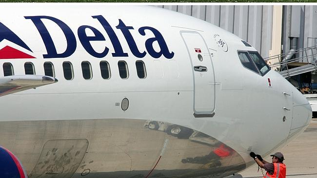 Emergency landing ... a Delta plane lost a panel from its wing while midair during a flig