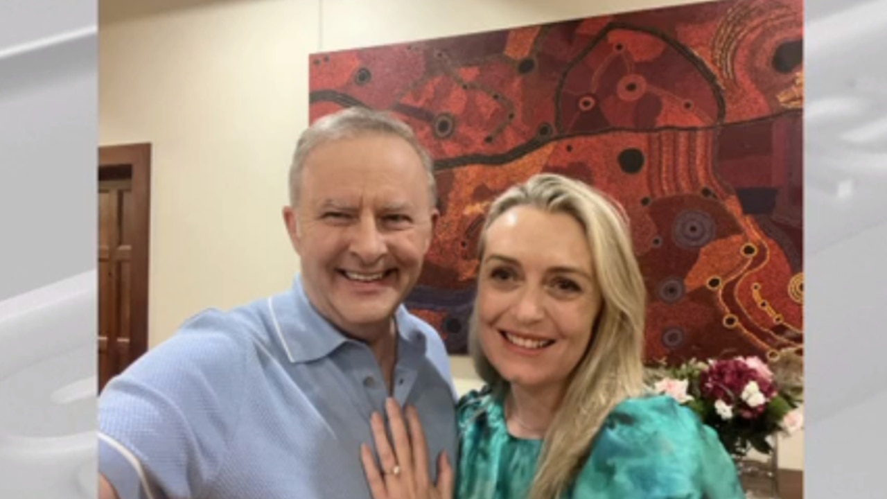 ‘She said yes’: Anthony Albanese is engaged