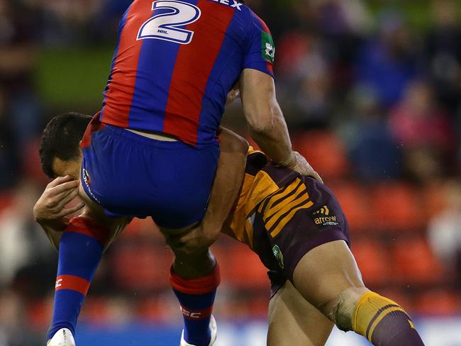 James McManus is suing the Newcastle Knights. Picture: Peter Lorimer