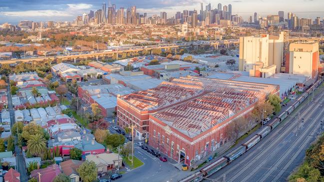 The Younghusband precinct in Melbourne’s Kensington.