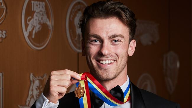 Magarey Medallist Luke Partington comes in at No. 1 in the top 25. Picture: Matt Loxton