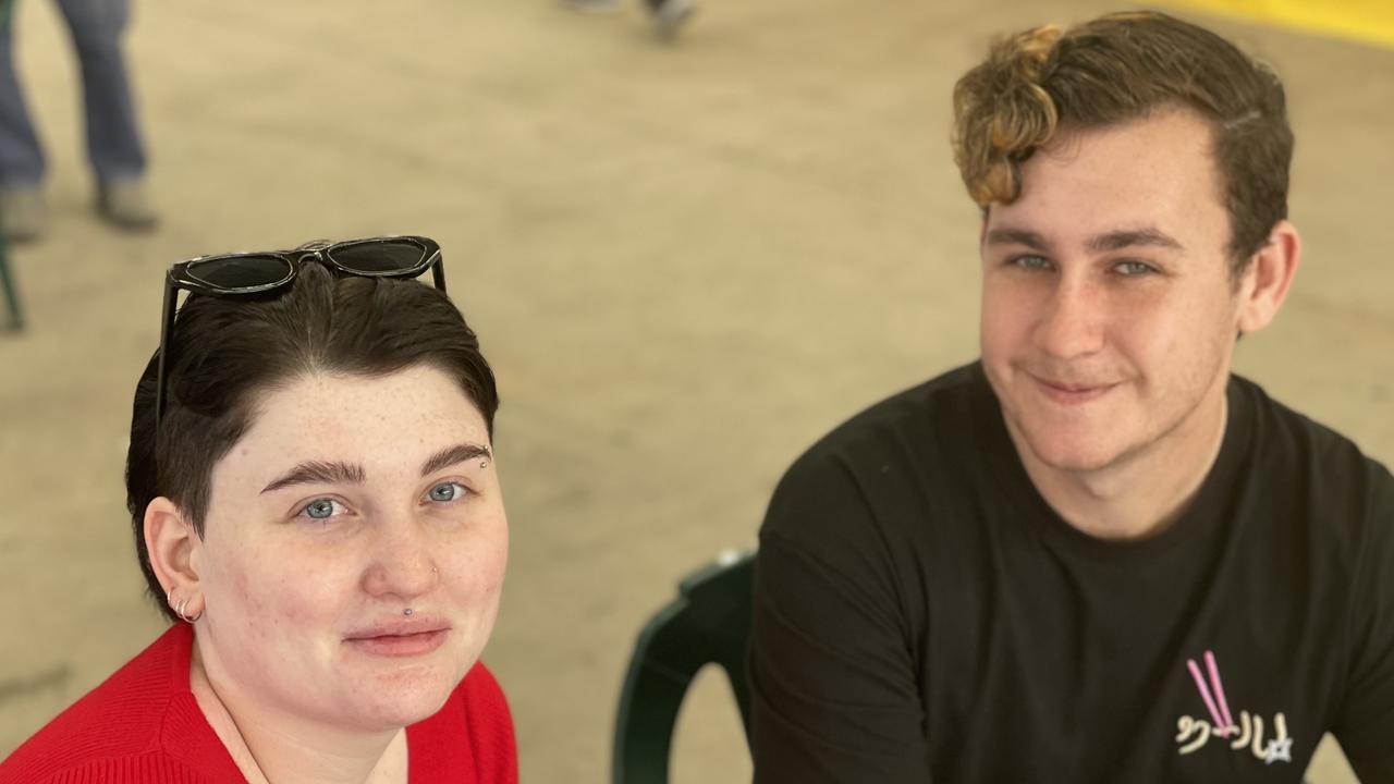 Maddison Ingram from Mount Pleasant and Pierce Donnelly from South Mackay. Mackay Show June 14 2022. Picture: Max O'Driscoll.