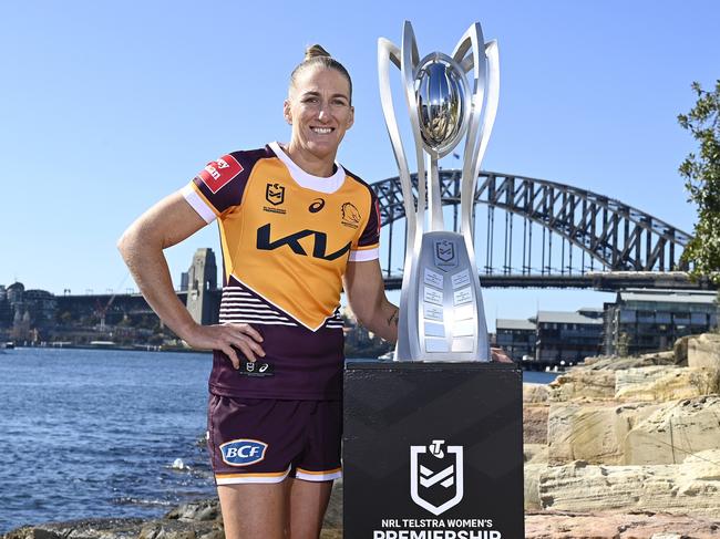 The ultimate goal for Ali Brigginshaw and the Brisbane Broncos. Picture: NRL Photos/Gregg Porteous