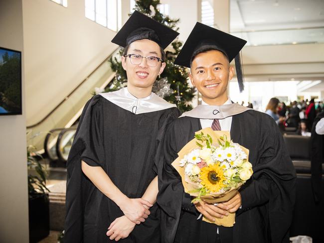 University of Tasmania Hobart Graduations 2019, Wednesday morning. Picture: RICHARD JUPE