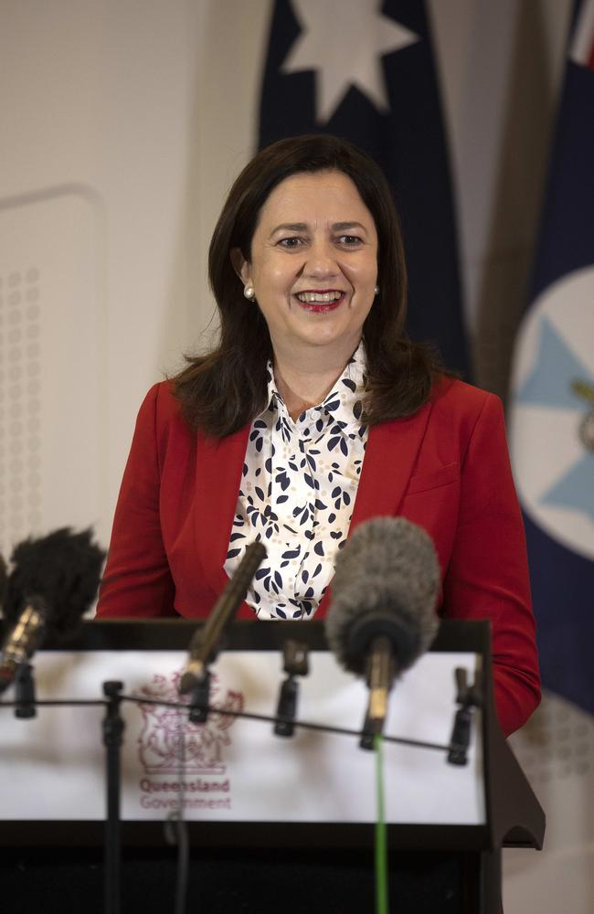 Queensland Premier Annastacia Palaszczuk. Picture: NCA NewsWire / Sarah Marshall