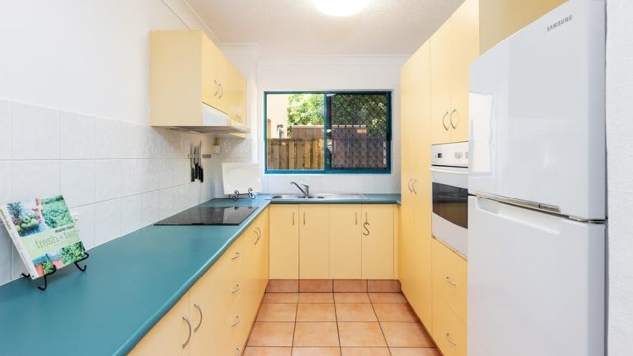 The Coolangatta kitchen is a blast from the past