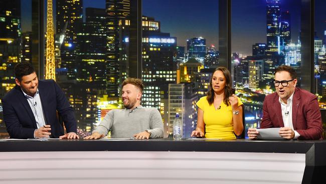 The new-look Footy Show never found an audience. Picture: Nicki Connolly