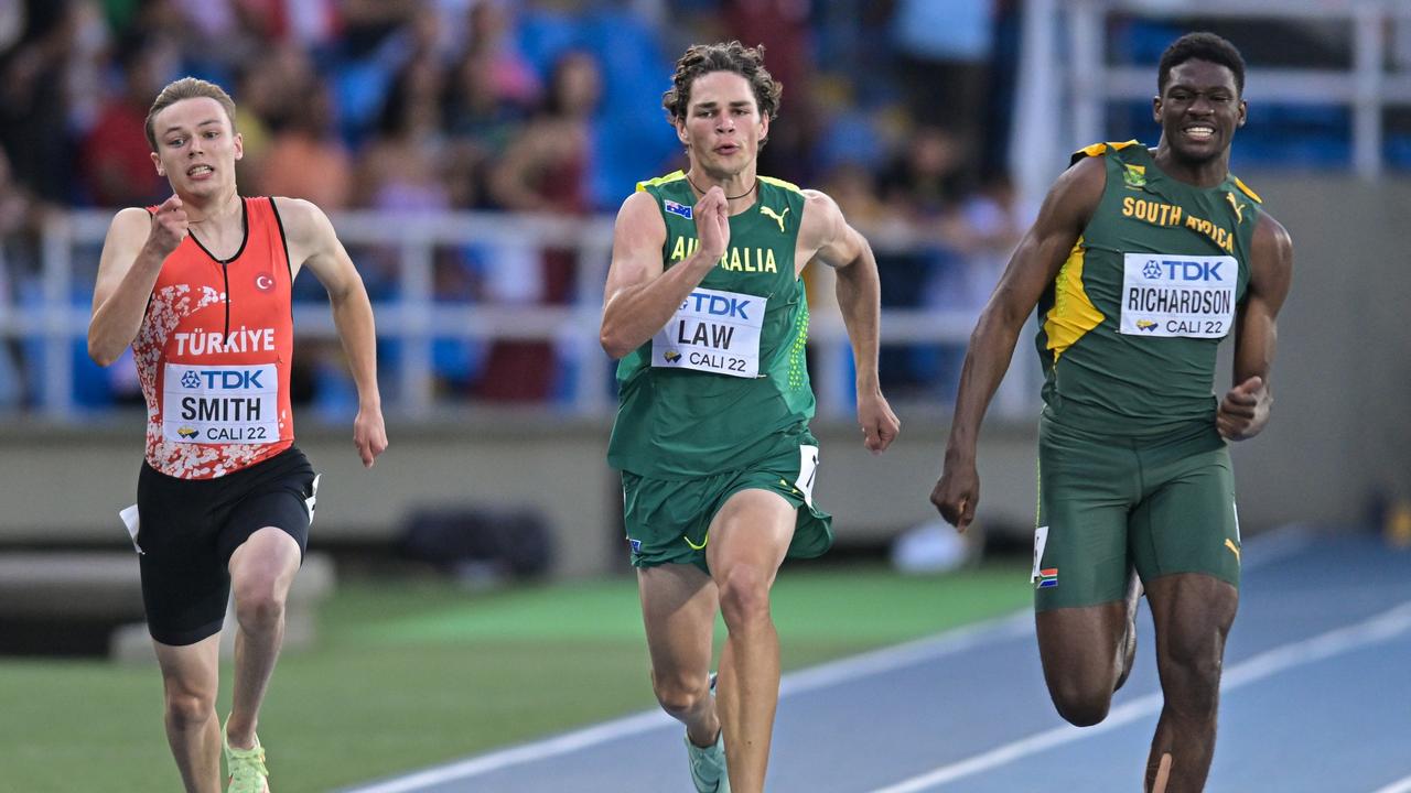 Aussie Calab Law wins under-20s World Championship 200m bronze | news ...