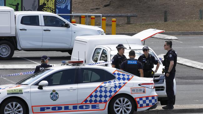 Police believe the deceased woman was a local. Picture: NCA NewsWire/Tertius Pickard