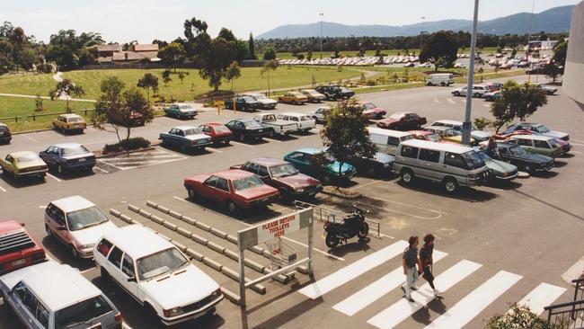 Knox file photo: Knox City Shopping Centre rear car park.