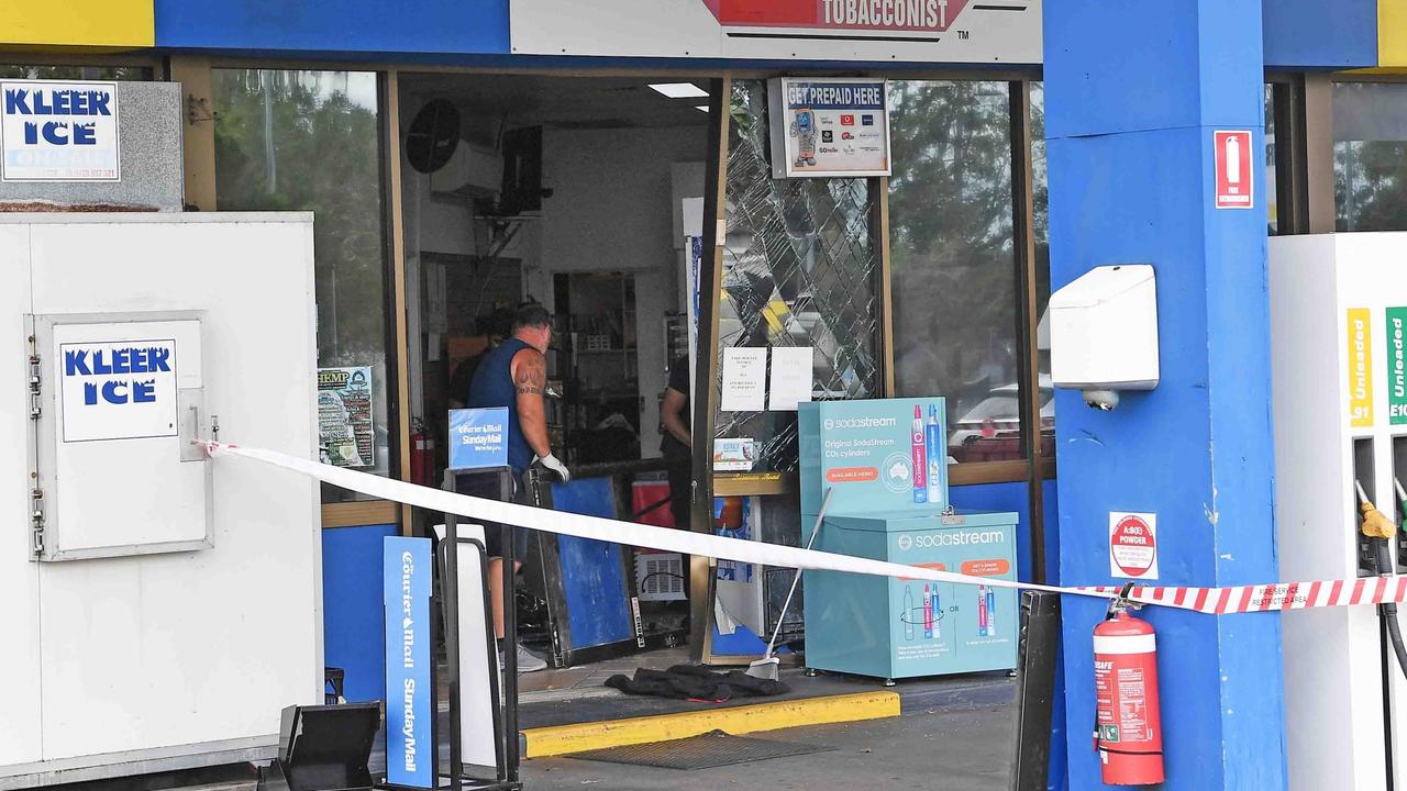 The Free Choice Tobacconist in Rainbow Fuel on Arthur St, Caloundra, has been targeted by thieves ramraiding premises.