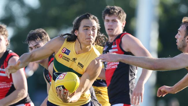 Kai Pudney has joined Southern Districts after a strong SANFL year with the Eagles. Picture: David Mariuz