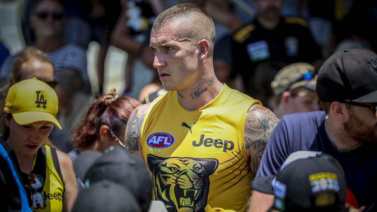 Dustin Martin averaged 86 points per 100 minutes playing as a forward last year.