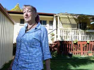 WHAT CAN I DO?: Tivoli resident Pamela Lee is trying to sell her house that was inundated in 2011 but has had no interest from buyers. Picture: Rob Williams