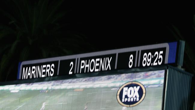 The scoreboard at 90 minutes said it all. Pic: Getty Images