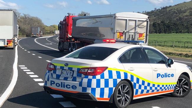 Tasmania Police have closed the Midland Highway south of Ross, where multiple fatalities have occurred.