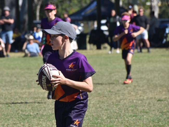Queensland Representative School Sport state 10-12 years touch championships, Sunshine Coast versus Peninsula at Cyril Connell Fields, Rockhampton, on June 7, 2024.