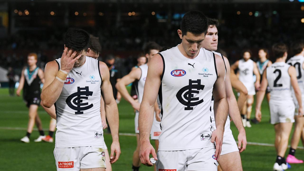 Carlton to play finals in 2022? Picture: Mark Brake