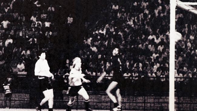 Trixie Tagg scores a goal at the 1st Asian Cup. Picture: Supplied