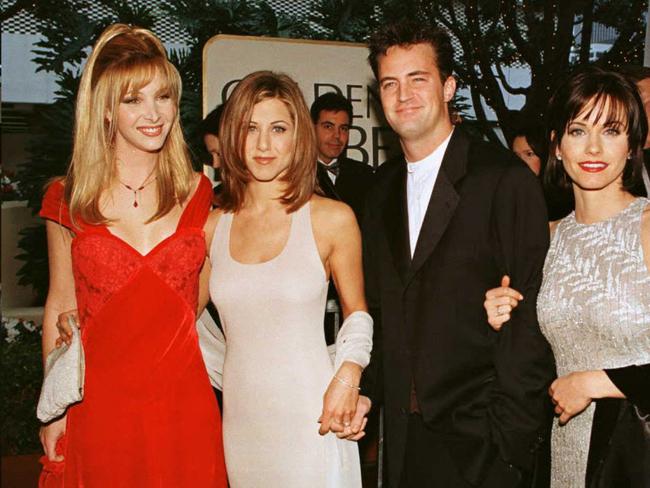 Matthew Perry revealed how he adored Jennifer Aniston. Picture: AFP