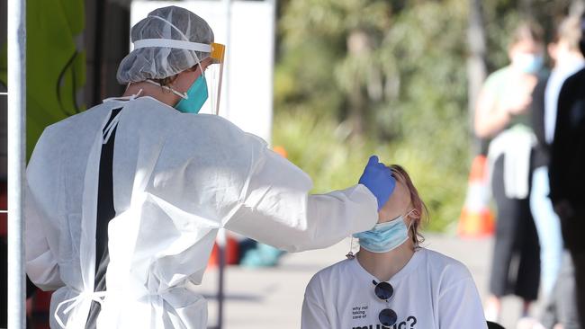 People who attended a Glendale athletics carnival have been told to isolate and seek testing. Picture: NCA NewsWire/Peter Lorimer.