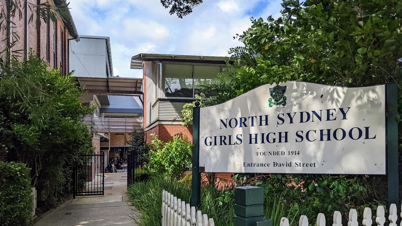 Michael Mowbray was working at North Sydney Girls High School in November when he was charged with possessing child abuse material. Picture: Google