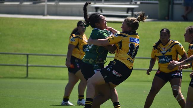 Harvey Norman under 19s game between the Ipswich Jets and Sunshine Coast Falcons. Saturday March 4, 2023. Picture, Nick Tucker.