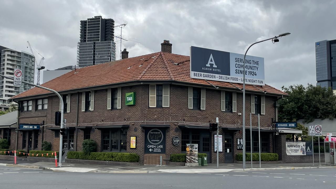 The Albion Hotel at Parramatta is due to be demolished.