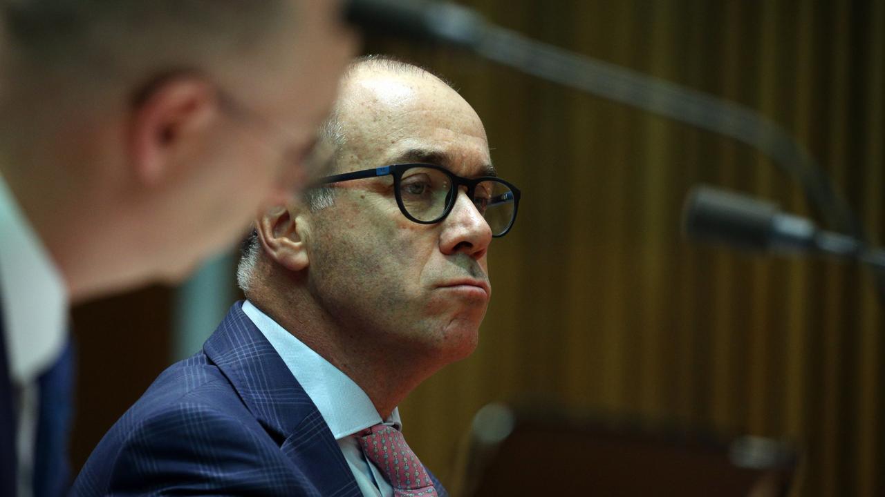 NAB chief executive Andrew Thornburn at the Parliamentary House. Picture: Gary Ramage