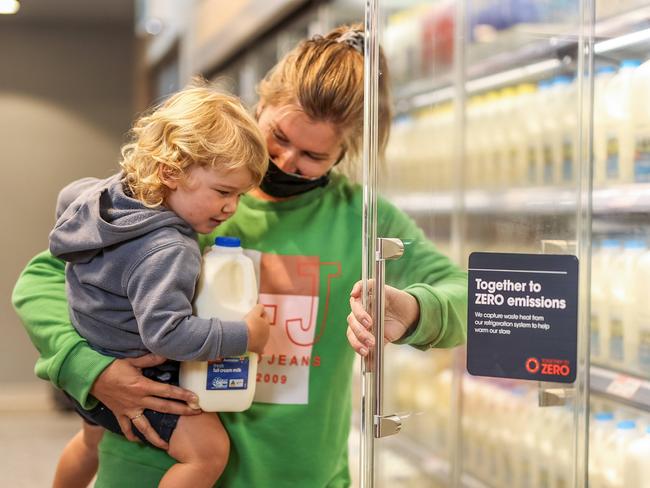 Supplied images from the new Coles store which has opened its first, never before seen supermarket concept store designed to make shopping healthier and more sustainable in Moonee Ponds.