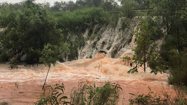 Nearly 150mm of rain fell in Weipa on Wednesday. PHOTO: Supplied