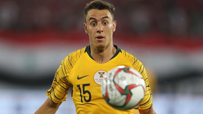 Socceroos wide man Chris Ikonomidis has made a strong impression at the Asian Cup. Picture: Getty Images 